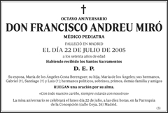 Francisco Andreu Miró